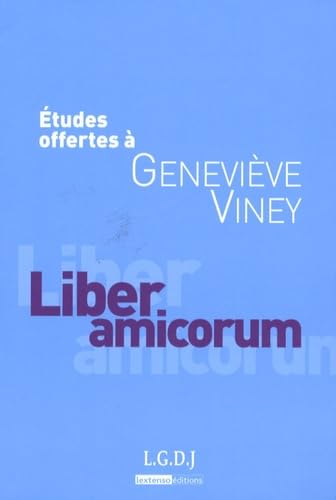 études offertes à geneviève viney book