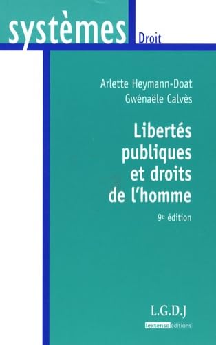 libertés publiques et droits de l'homme - 9ème édition Law