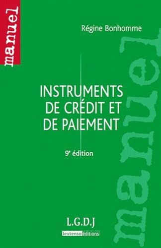 Instruments de crédit et de paiement book