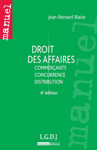 Droit des affaires : commerçants, concurrence, distribution book