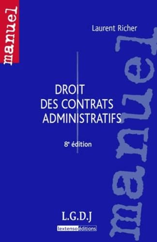 Droit des contrats administratifs book