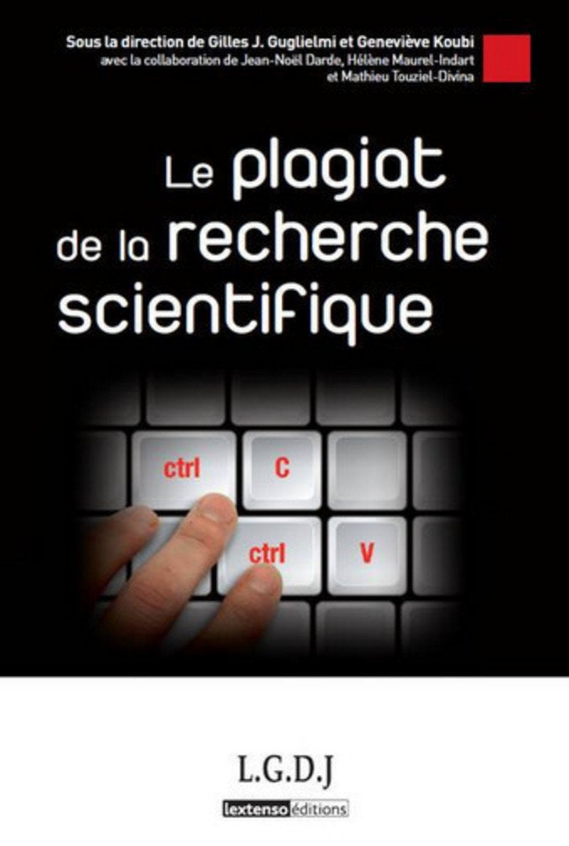 Le plagiat de la recherche scientifique book