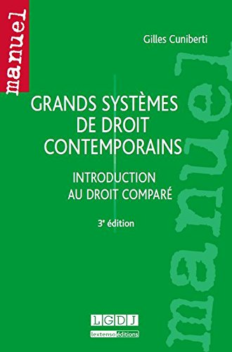 Grands systèmes de droit contemporains : introduction au droit comparé Law