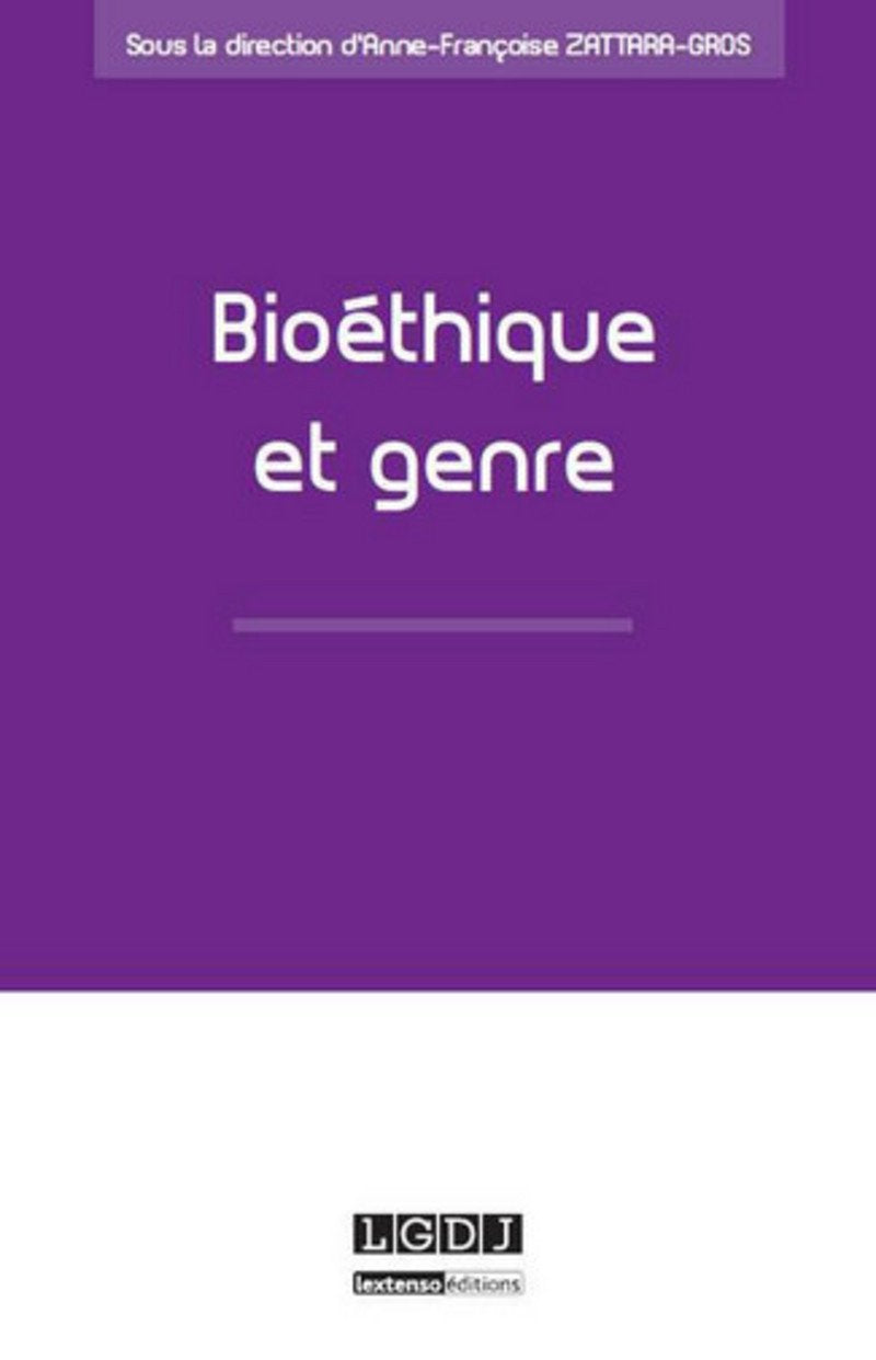 Bioéthique et genre book
