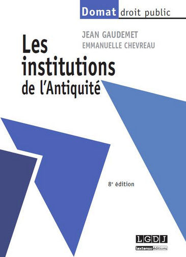 Les institutions de l'Antiquité book
