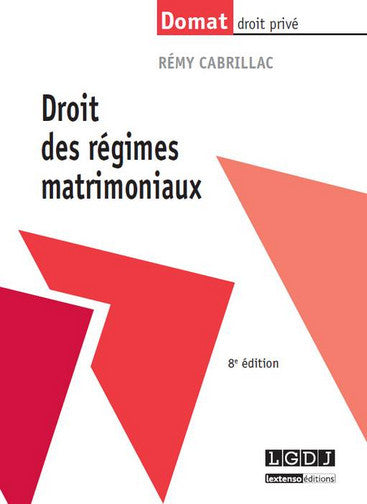 Droit des régimes matrimoniaux Books