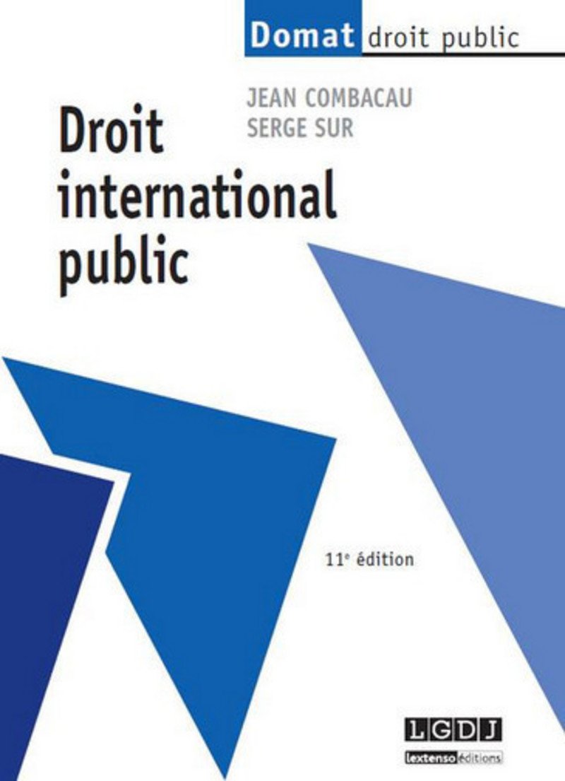 Droit international public, 11ème Ed book
