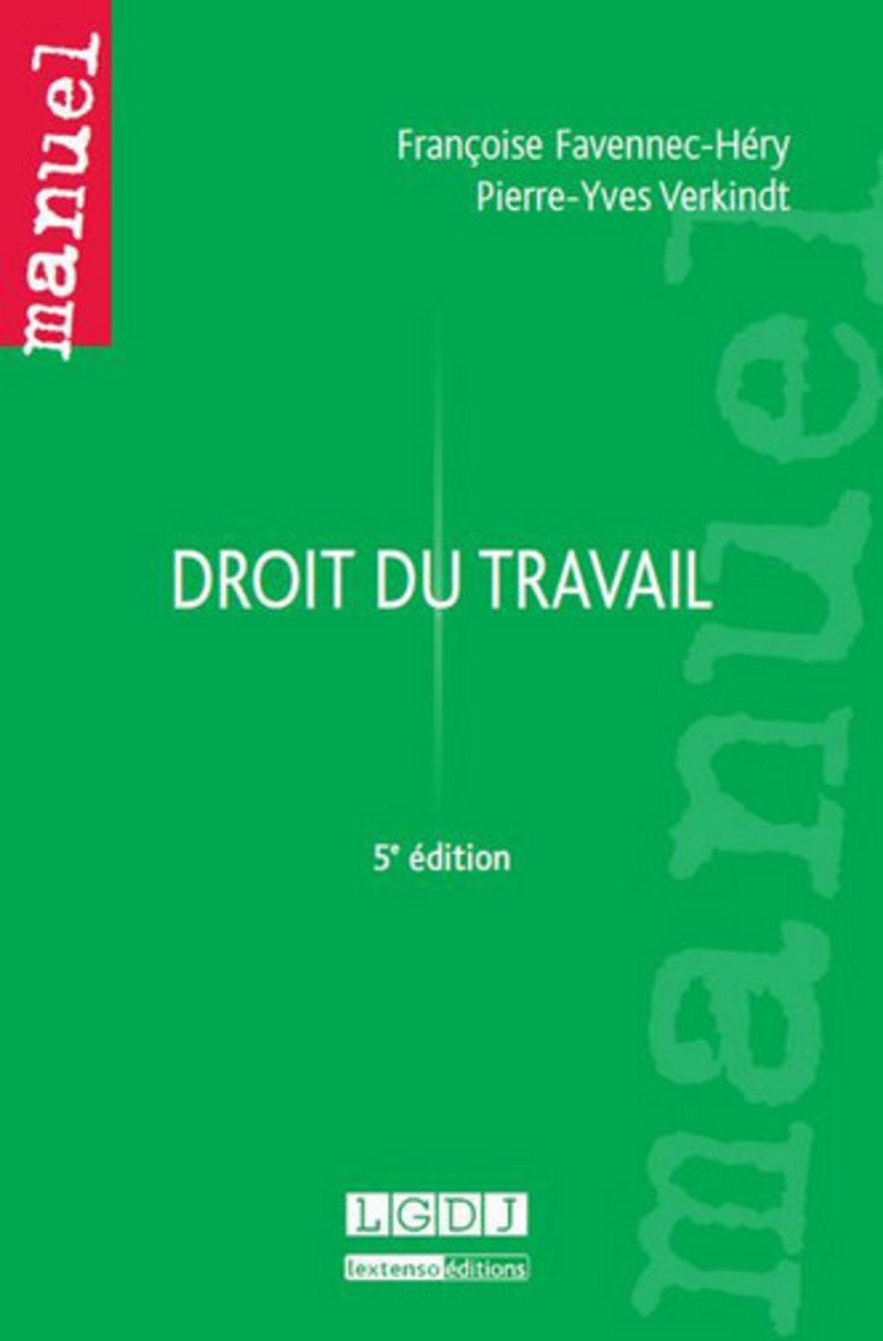 Droit du travail, 5ème Ed. book