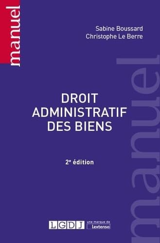 Droit administratif des biens (2019) Law