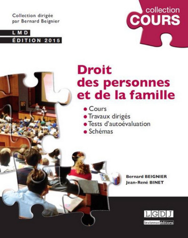 Droit des personnes et de la famille, 2ème Ed. book