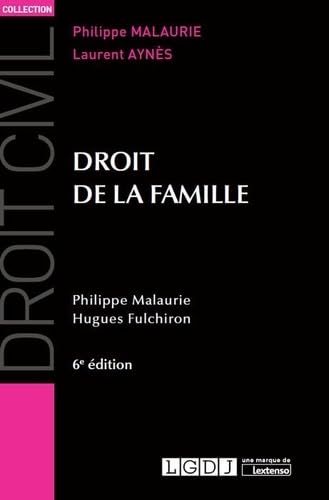 DROIT DE LA FAMILLE 6EME EDITION book