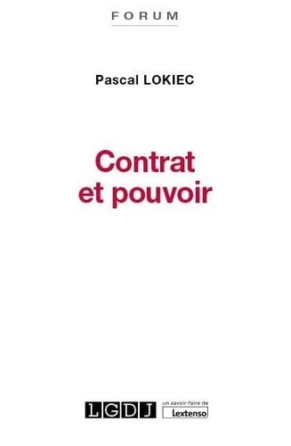 Contrat et pouvoir (2021) book