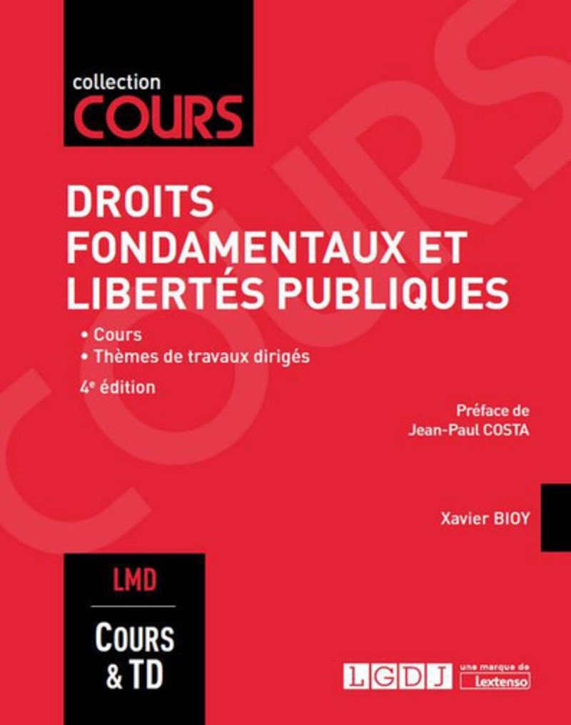 Droits fondamentaux et libertés publiques, 4ème Ed. book