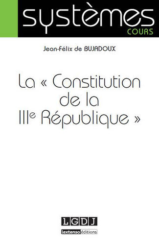 La Constitution de la IIIe République book