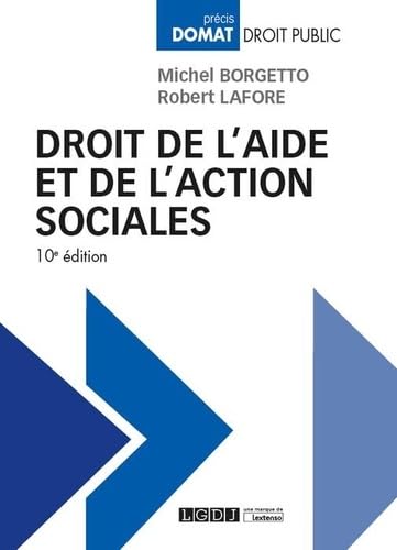 DROIT DE L'AIDE ET DE L'ACTION SOCIALES - 10EME EDITON book