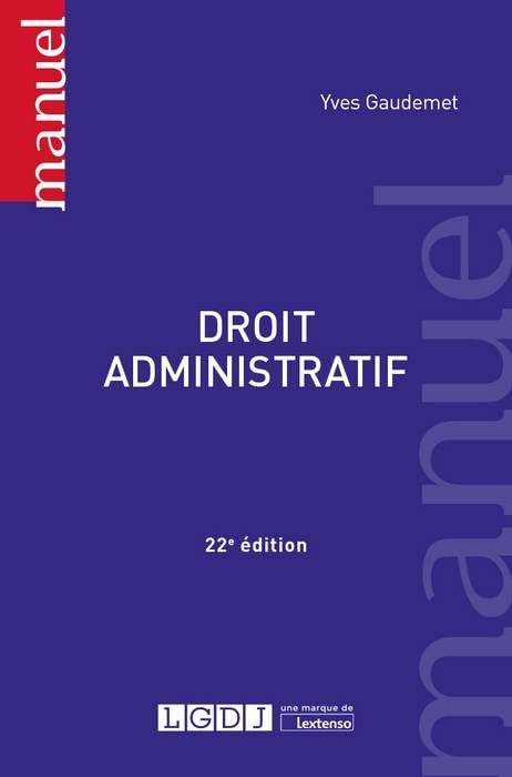 DROIT ADMINISTRATIF - 22EME EDITION book