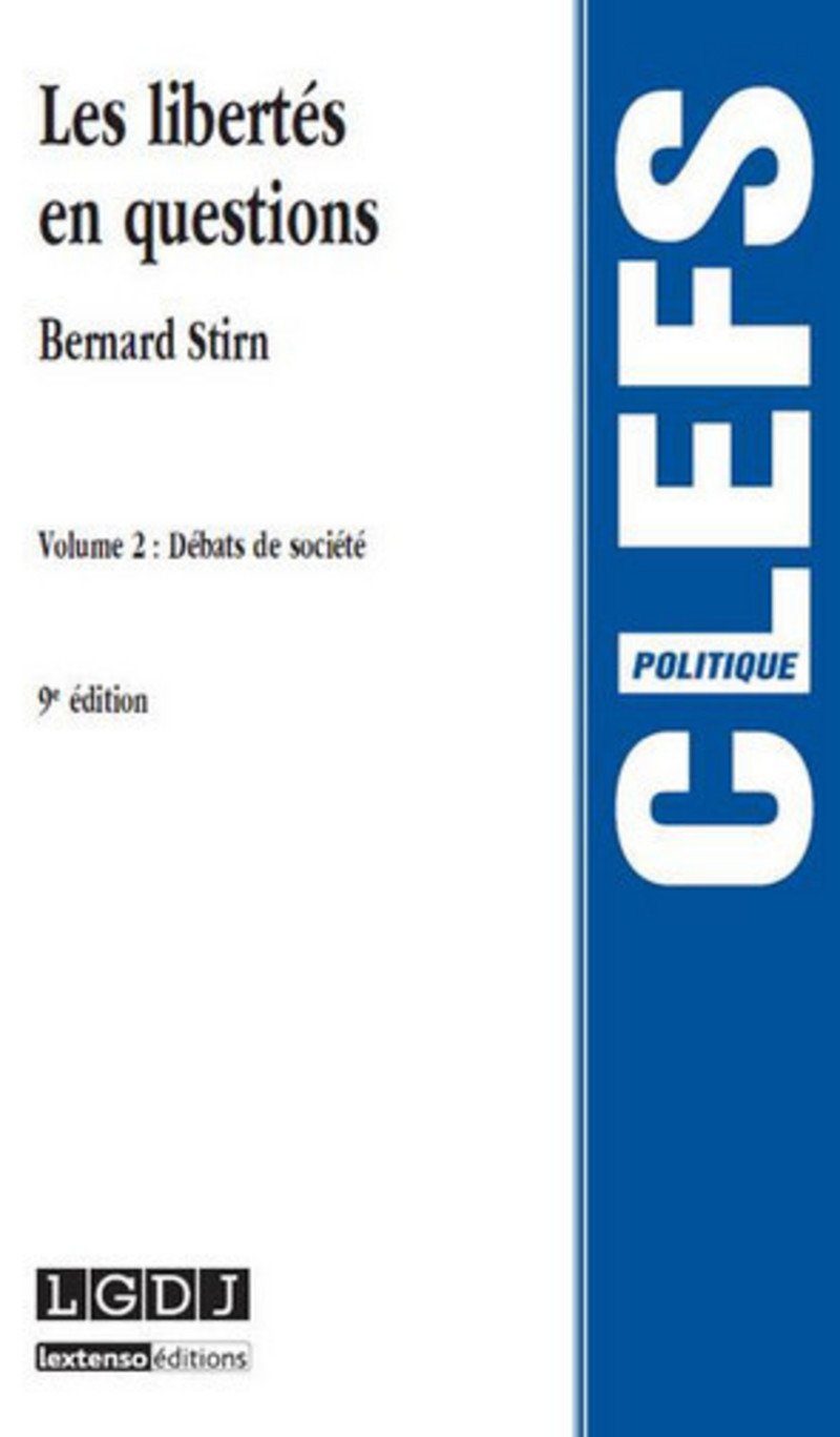 Les Libertés en questions - Vol 2, 9ème Ed. book