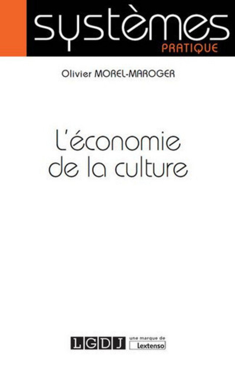 L'Economie de la culture book