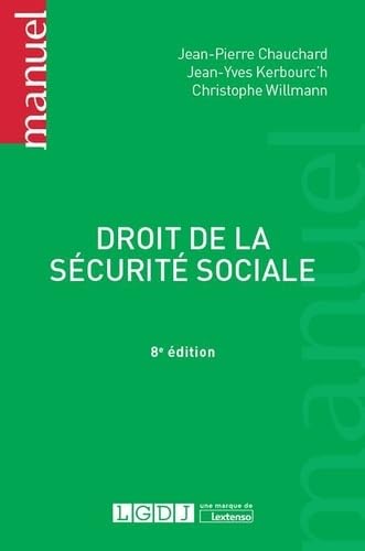 DROIT DE LA SECURITE SOCIALE - 8EME EDITION book