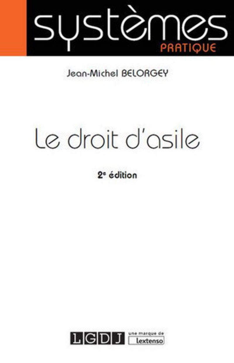 Le Droit d'asile, 2ème Ed. book
