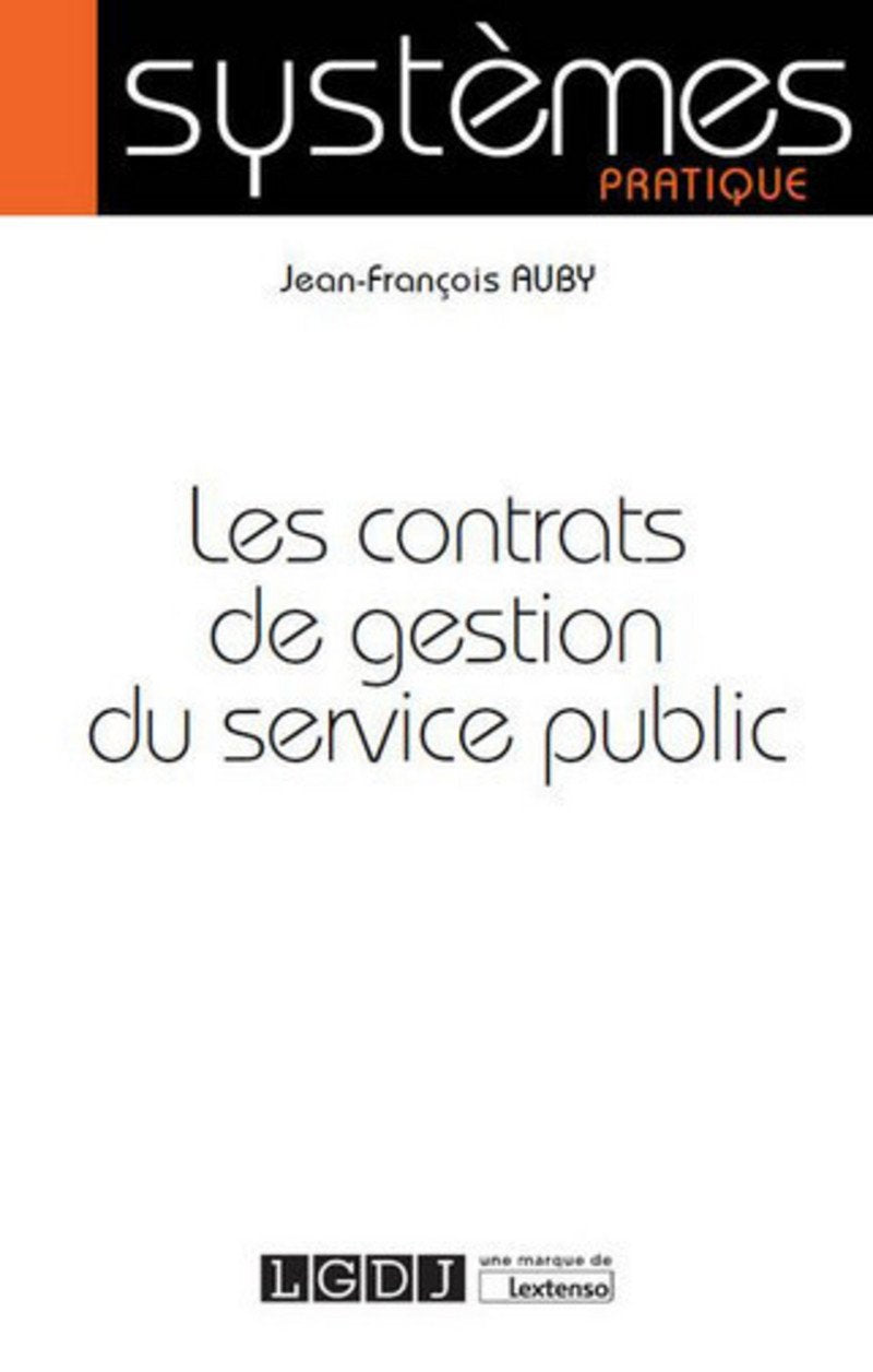 Les Contrats de gestion du service public book