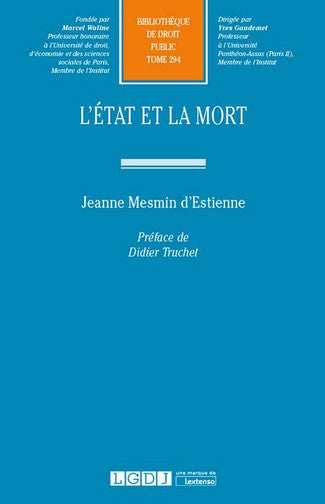 L'Etat et la mort book
