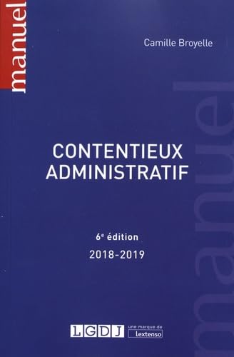 CONTENTIEUX ADMINISTRATIF 6EME EDITION book