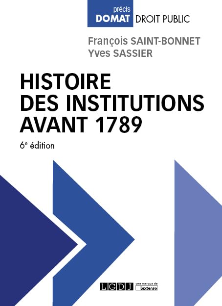 Histoire des institutions avant 1789 (2019) Law