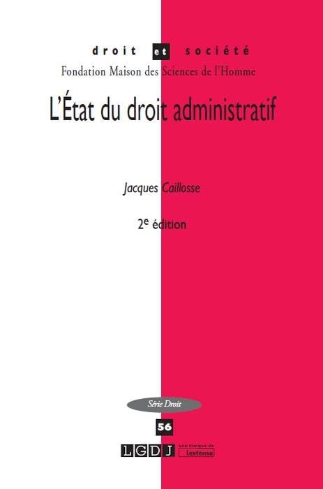 L'ETAT DU DROIT ADMINISTRATIF 2EME EDITION book