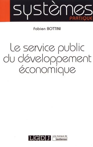 Le service public du développement économique (2019) Law