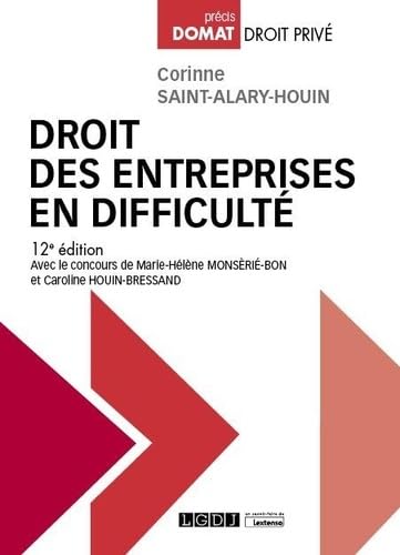 Droit des entreprises en difficulté (2020) Law