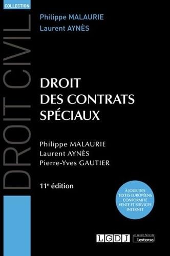 Droit des contrats spéciaux: À jour des textes européens Conformité vente et Services Internet (2020) book