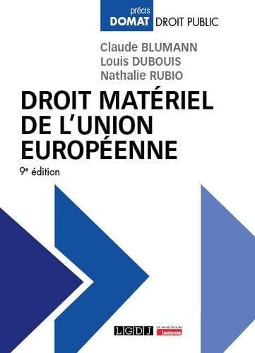 Droit matériel de l'Union européenne Law