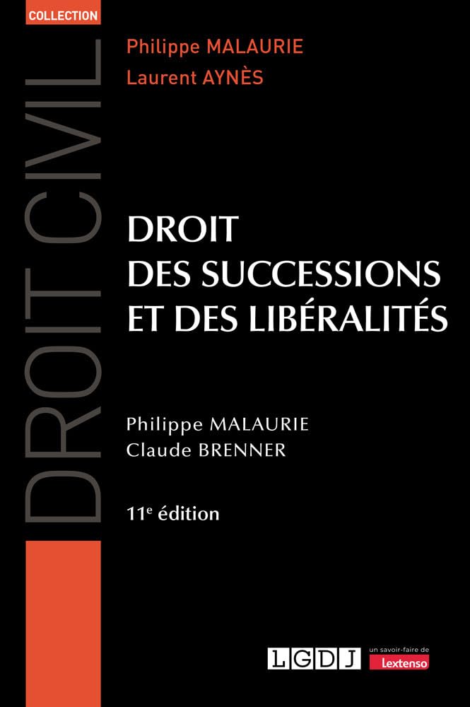 Droit des successions et des libéralités Law