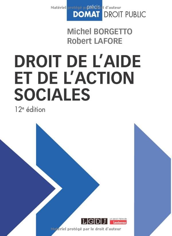 Droit de l'aide et de l'action sociales Law