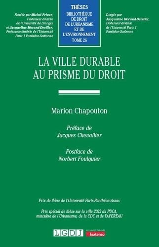 La ville durable au prisme du droit (26) Law