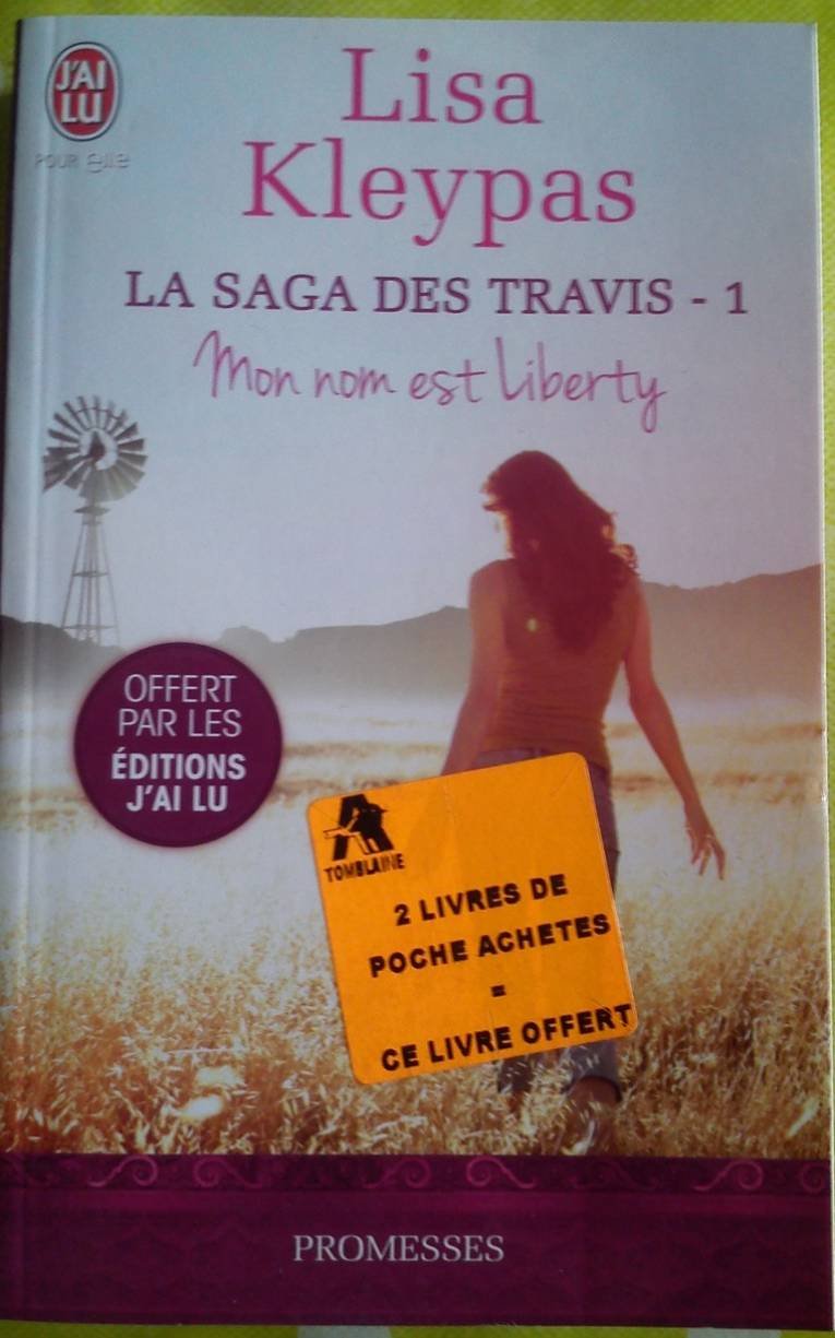 PRIME LA SAGA DES TRAVIS T1 MON NOM EST LIBERTY PROMESSE OP SENTIMENTALE 02/2012 Tiptoi & Games