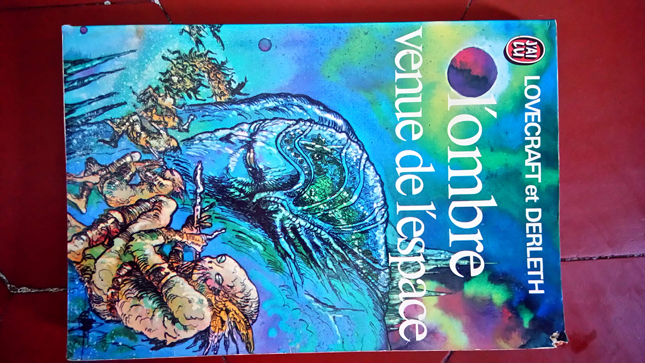 L'ombre venue de l'espace book
