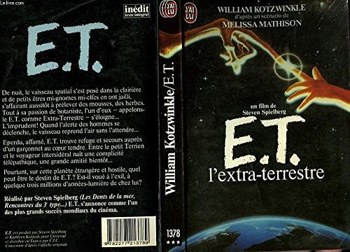 E.t. l'extra terrestre - un film de steven spielberg Books