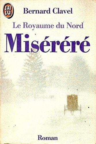 Royaume du nord t3 - miserere (Le) Books