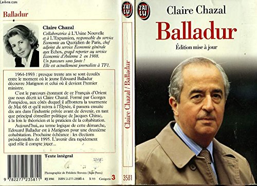 Edouard Balladur Books