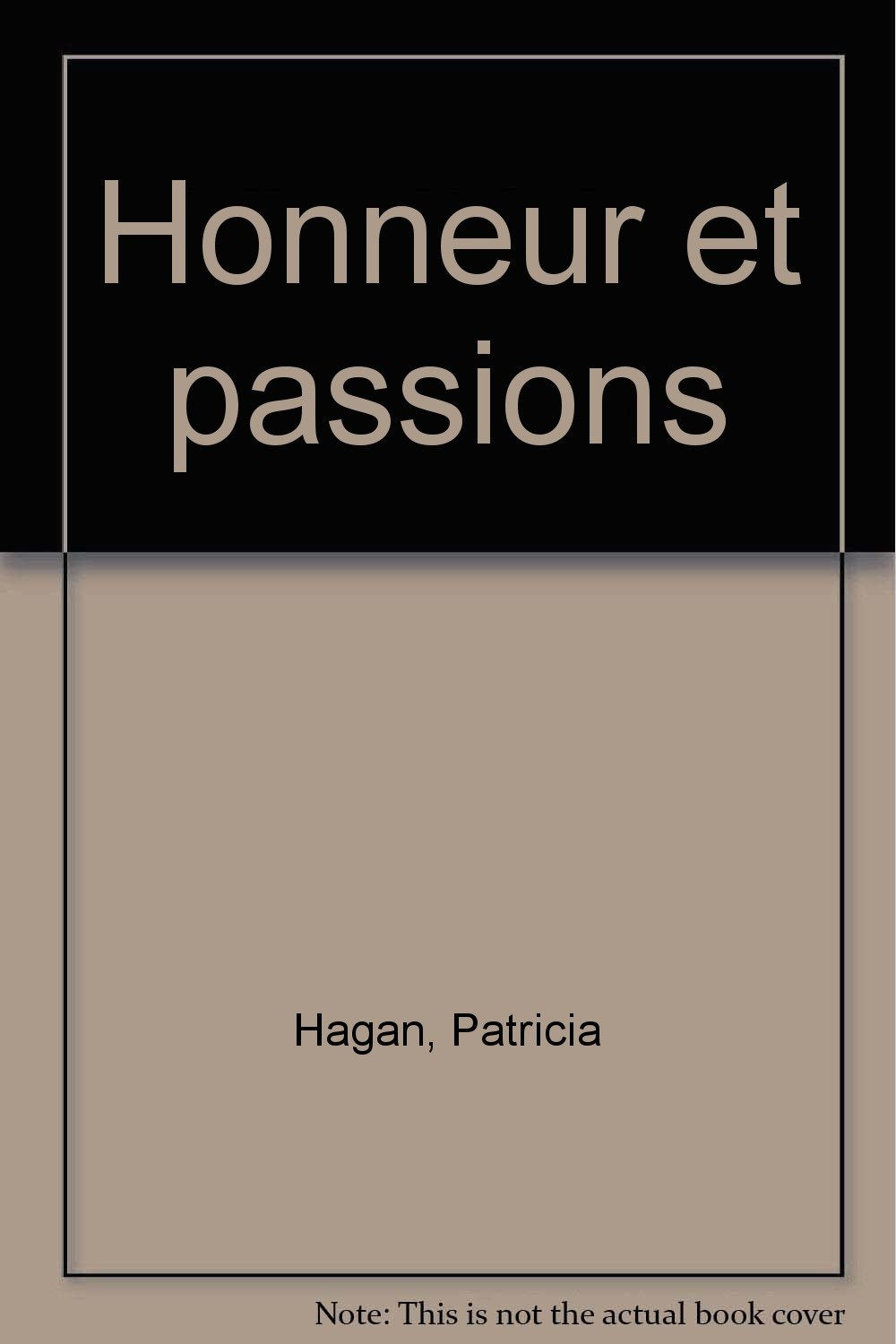 Honneur et passions Books