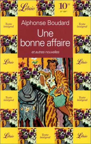 Bonne affaire et autres nouvelles (Une) Contemporary literature