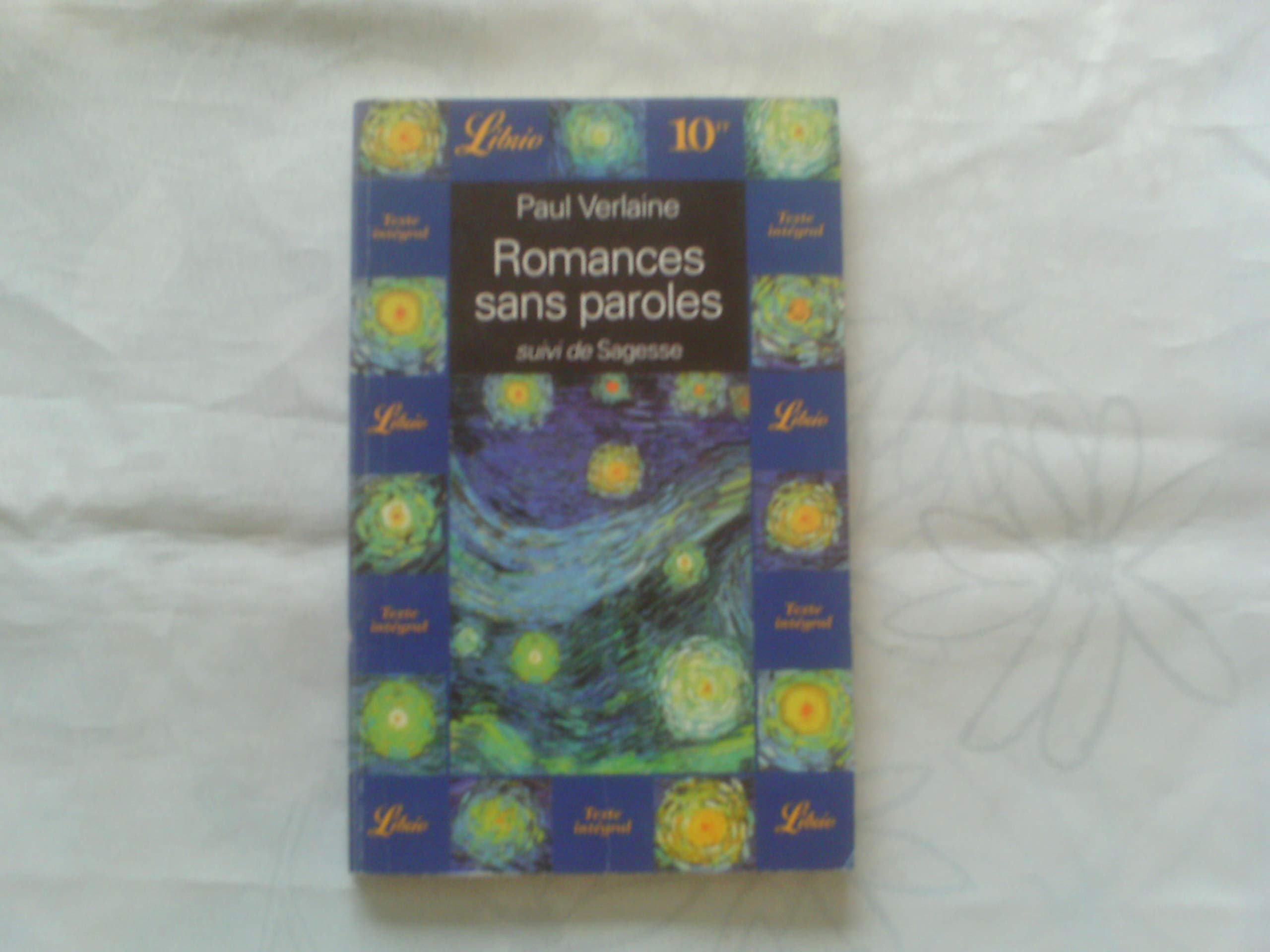 Romances sans paroles, suivi de : sagesse Contemporary literature