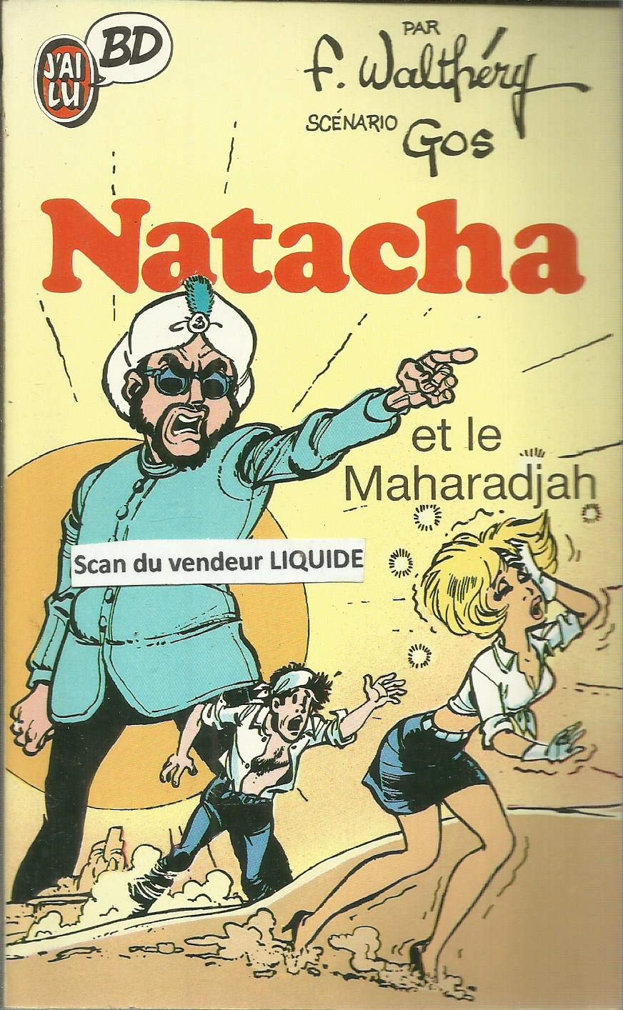 Natacha. Vol. 2. Natacha et le maharadjah book