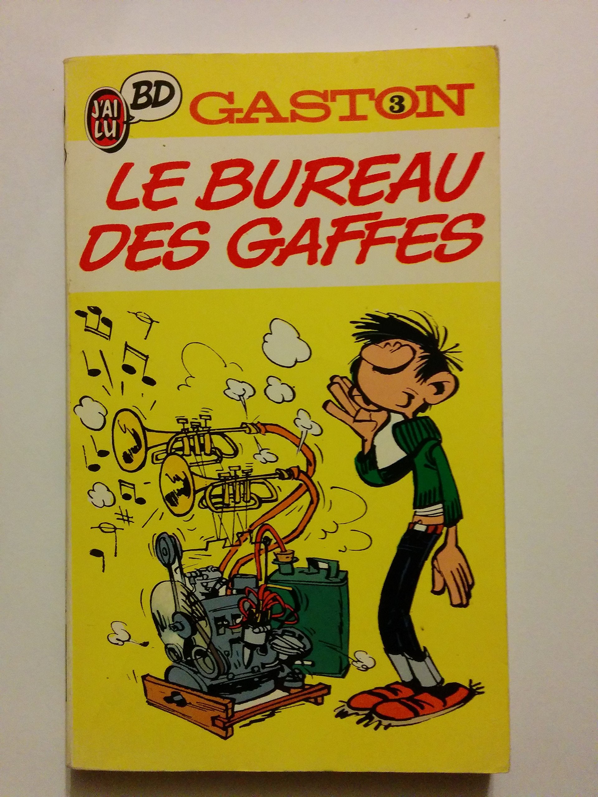 Gaston : Le Bureau Des Gaffes En Gros Manga