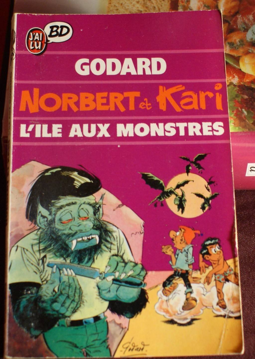 Norbert et kari l'ile aux monstres book