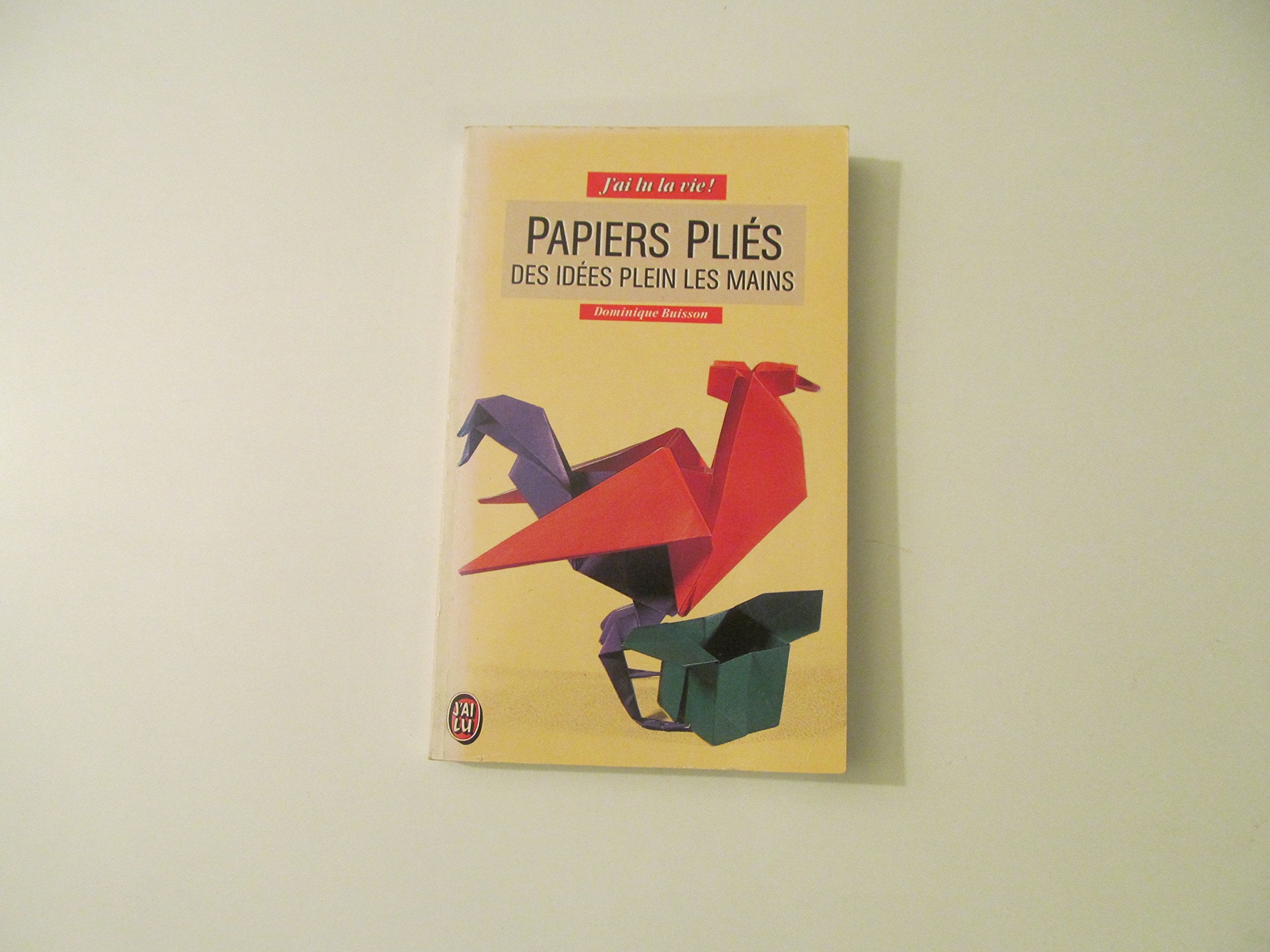 Papiers plies des idees plein les mains book
