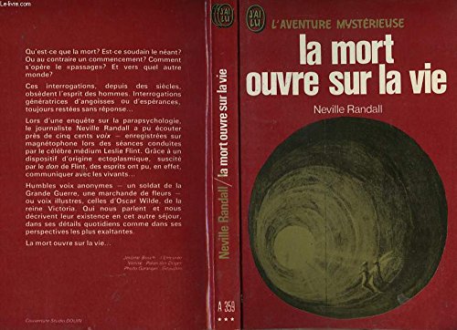 La Mort ouvre sur la vie Books
