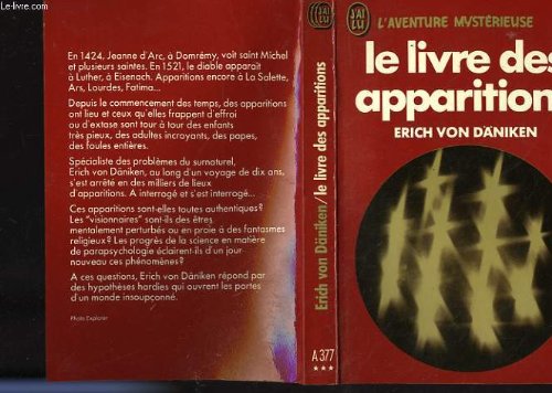 Le Livre des apparitions Books